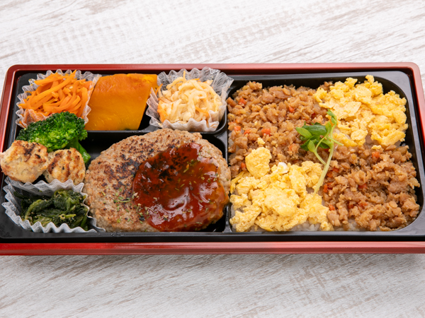 笑福のハンバーグ弁当