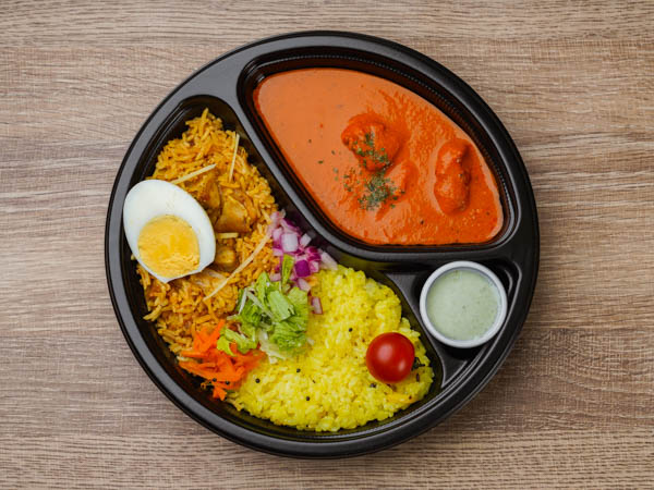 ビリヤニカレーセット（バターチキン）