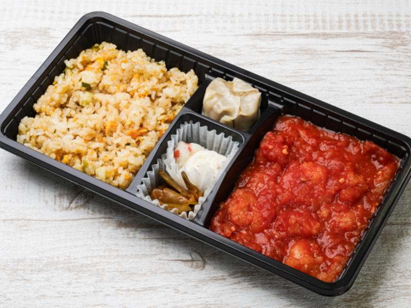 エビのチリソース弁当