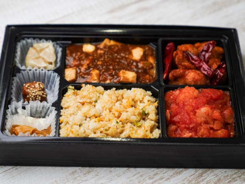 四川風、中華幕の内弁当「四川～しせん～」