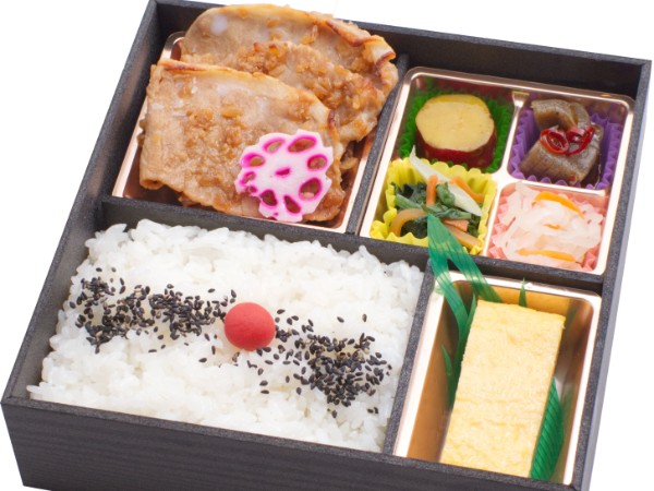 新・幕の内：豚ロース肉の醤油糀焼き［729］