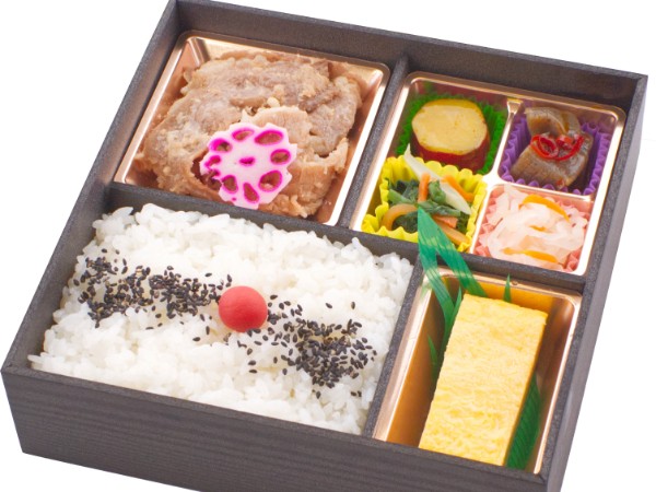 新・幕の内：牛肉の醤油糀焼き［732］