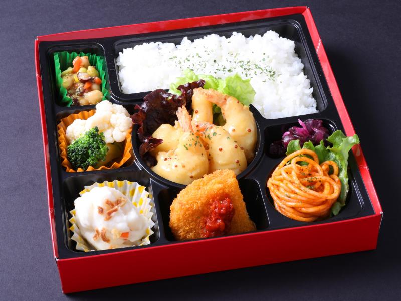 海老のハニーマスタード弁当