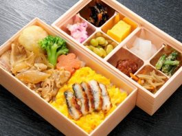 うな玉と豚カルビ重