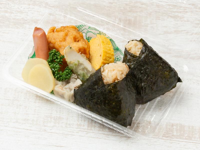 出汁で炊いた二種類選べるおにぎりセット