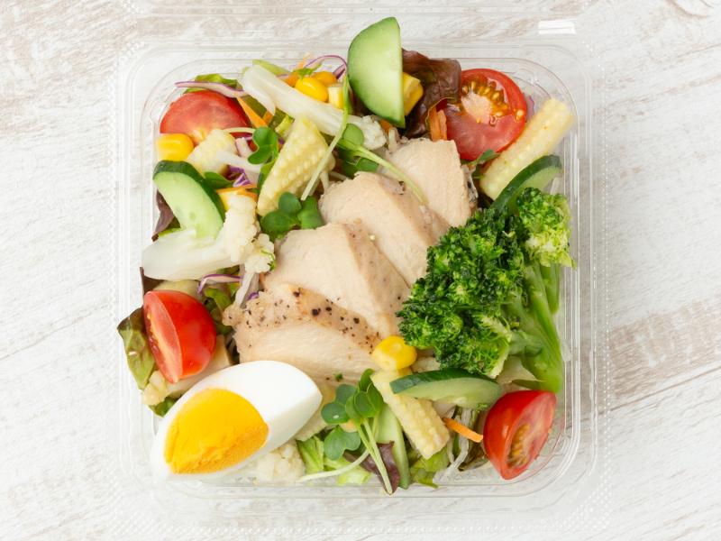 ローストチキンサラダ