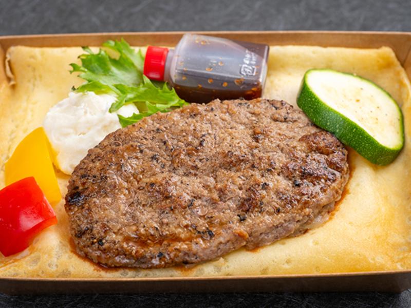 ハンバーグのフレンチ弁当