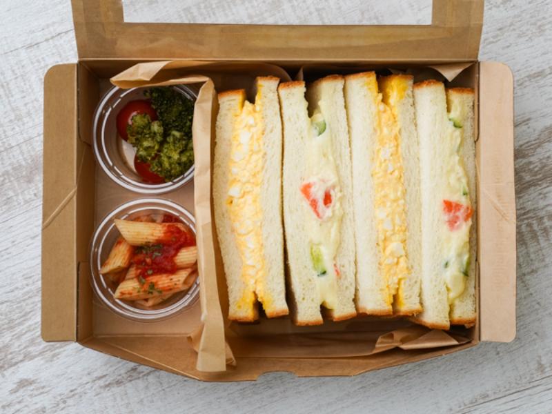 スタッフ一押しのたまご＆ポテトサラダサンド