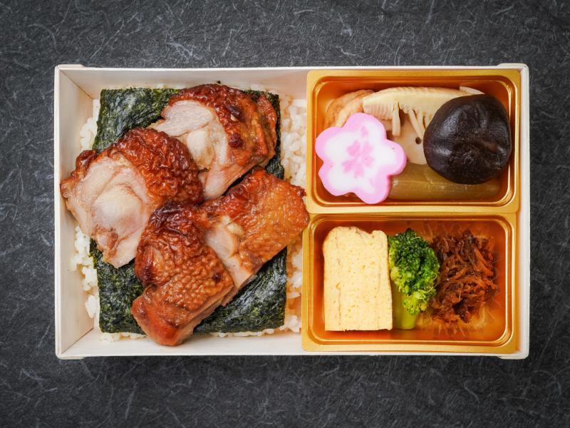 海苔弁当～鶏照焼～