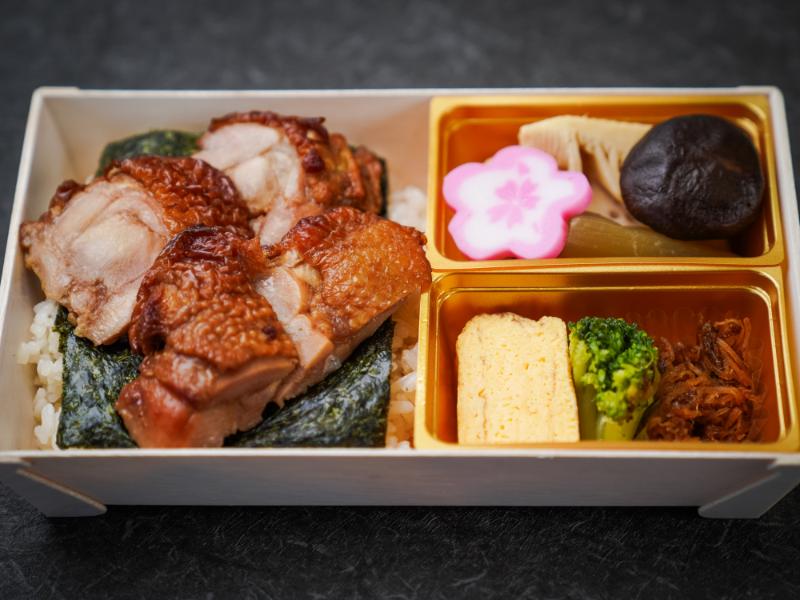 海苔弁当～鶏照焼～