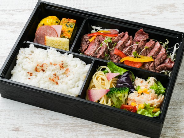 エミリア（厳選牛ロースのWステーキ弁当）