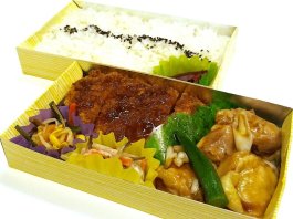 とんかつ×鶏もも照り焼き弁当