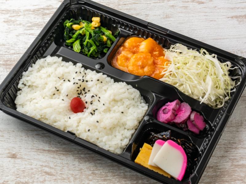 エビチリ弁当