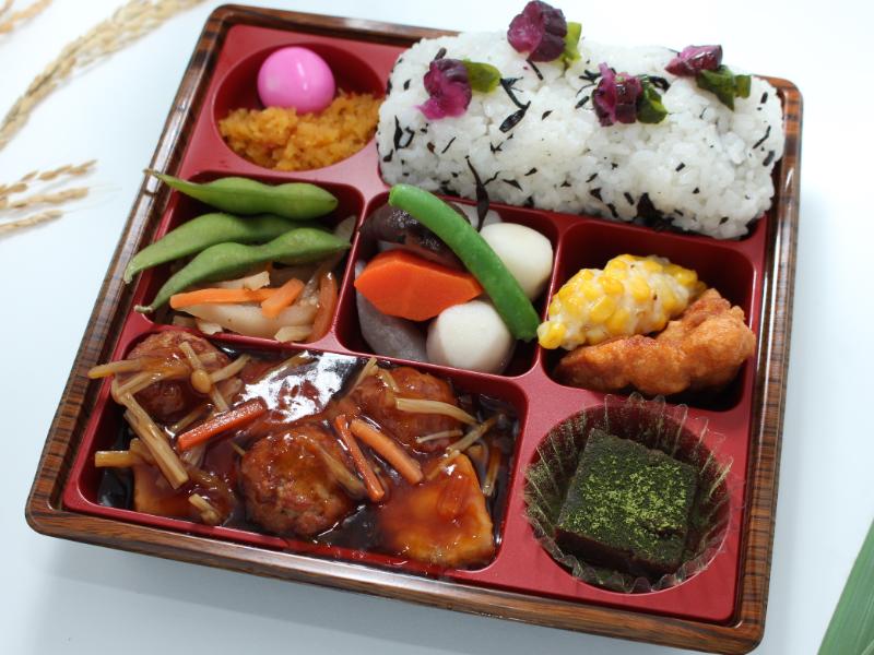 【特製】肉団子甘酢餡（ひじきごはん）