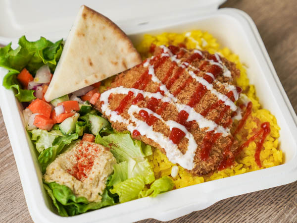 フィッシュフライオーバーライス（マヒマヒ）