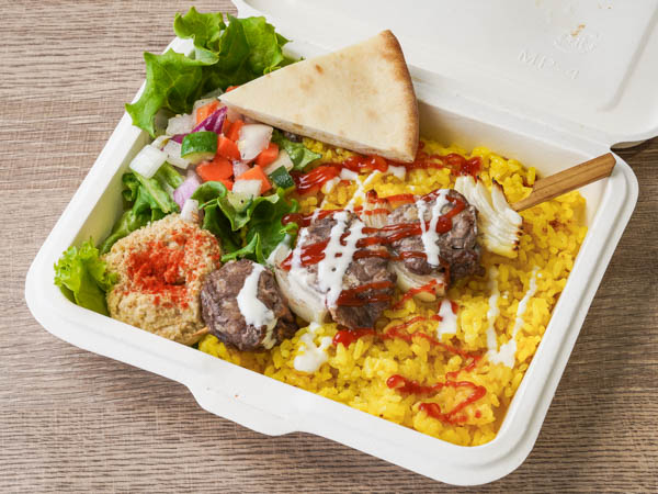 ビーフケバブオーバーライス