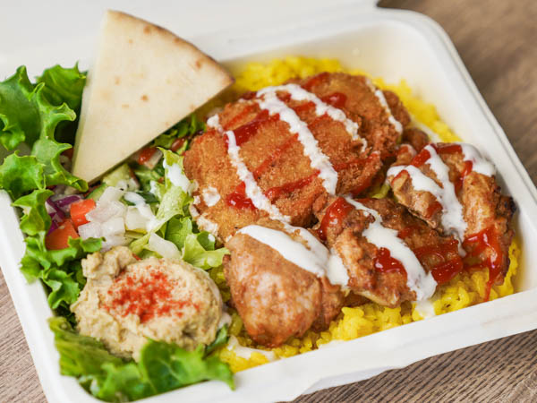 チキン＆フィッシュフライオーバーライスコンボ