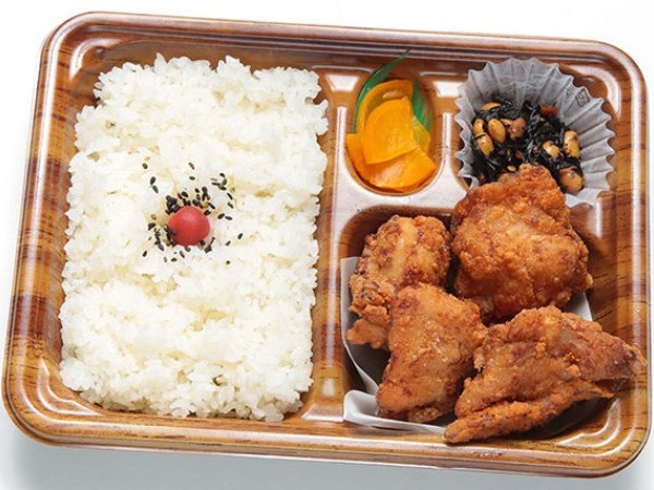 地鶏から揚げ弁当