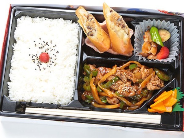 チンジャーロース弁当