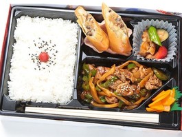チンジャーロース弁当