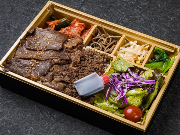 A5和牛ロース盛合せ焼肉弁当