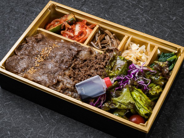 A5カルビの盛合せ焼肉弁当