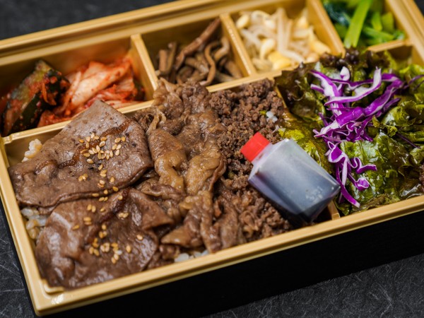 A5和牛みすじの盛合せ焼肉弁当