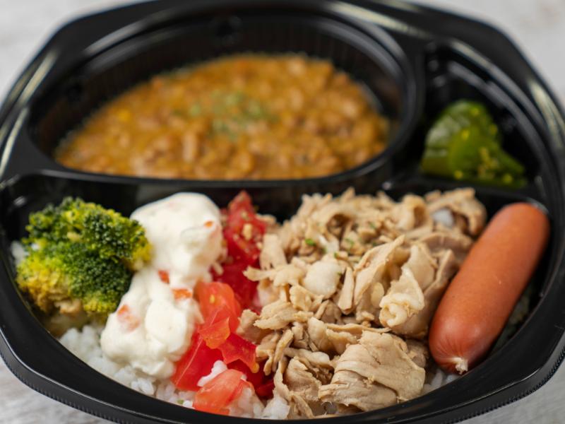 【食べるキーマカレー】三元豚の甘辛生姜焼き