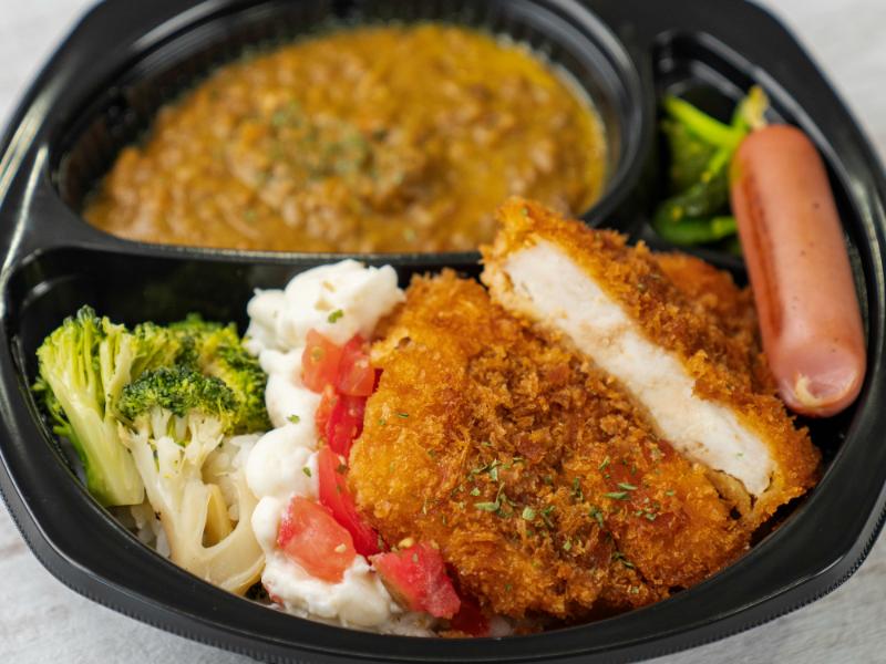 【食べるキーマカレー】やわらかチキンカツ