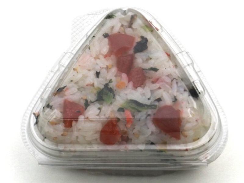 梅ちりめんおにぎり