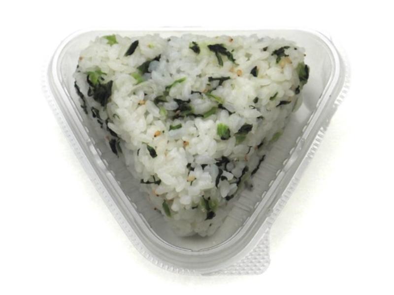 高菜ちりめんおにぎり