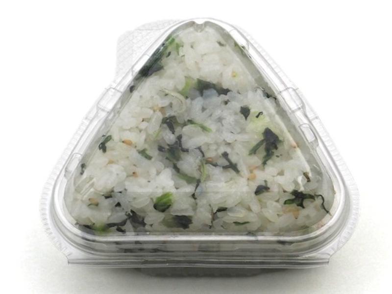 高菜ちりめんおにぎり