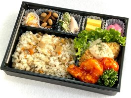 【エビチリ御膳】混ぜご飯