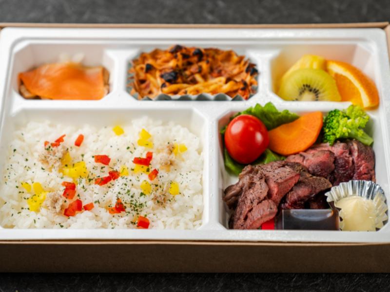 常陸牛モモステーキwithバターライス