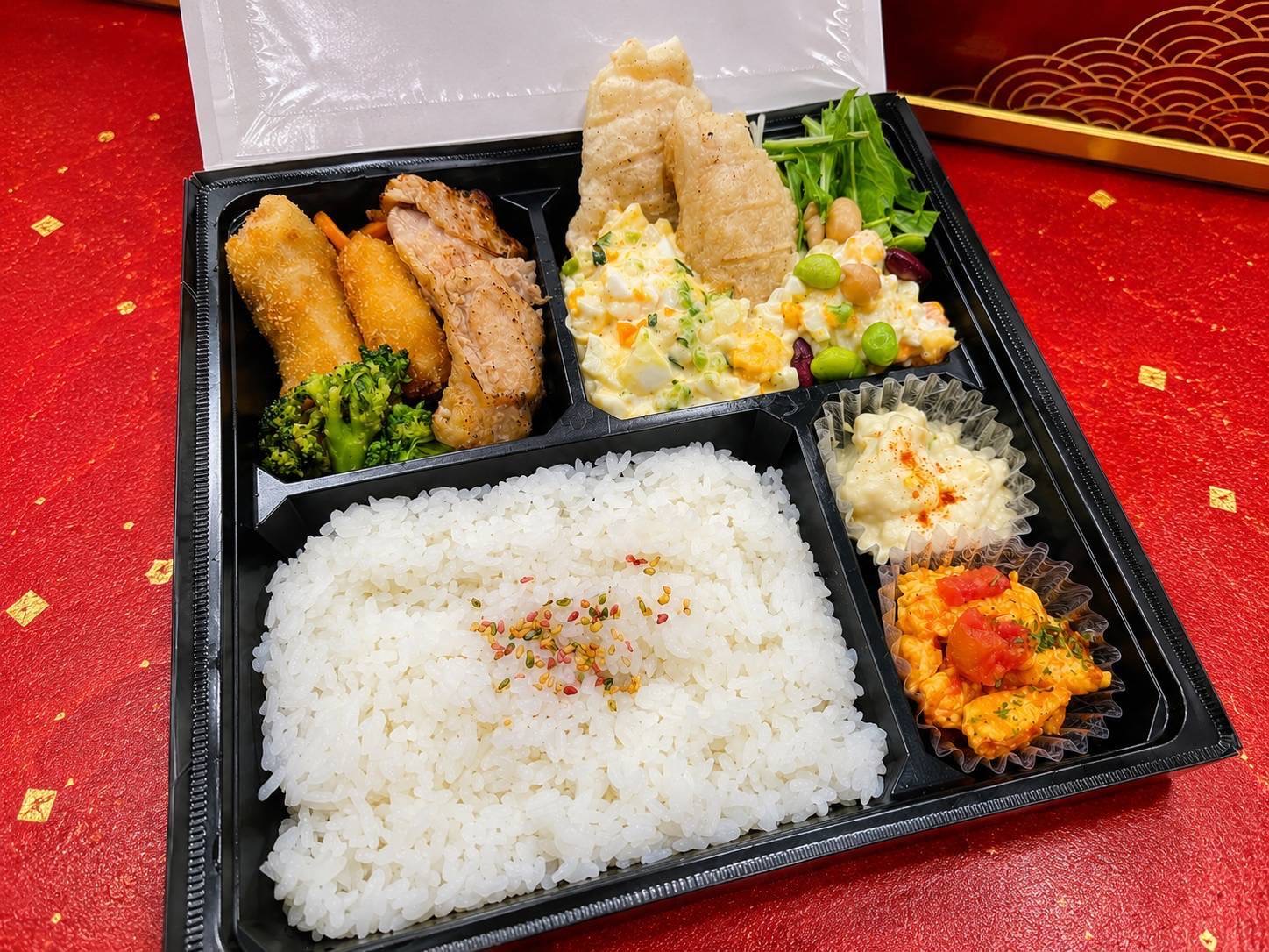 松吉鶏天弁当