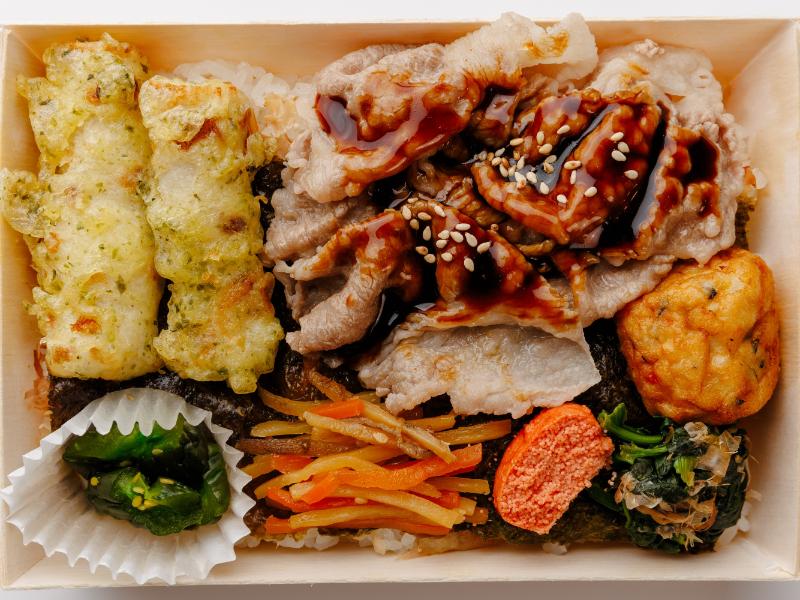 最高級A5ランク黒毛和牛の海苔弁当
