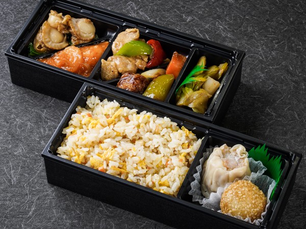 媽媽の特選中華・二段重弁当