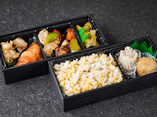 媽媽の特選中華・二段重弁当