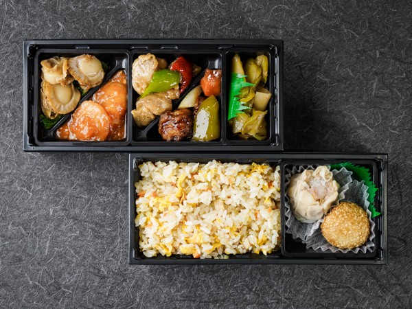 媽媽の特選中華・二段重弁当