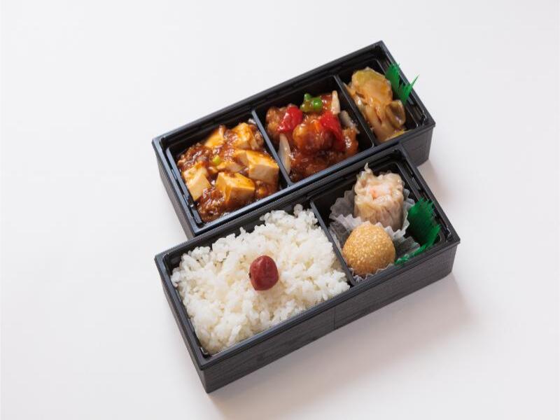 酢豚二段重中華弁当