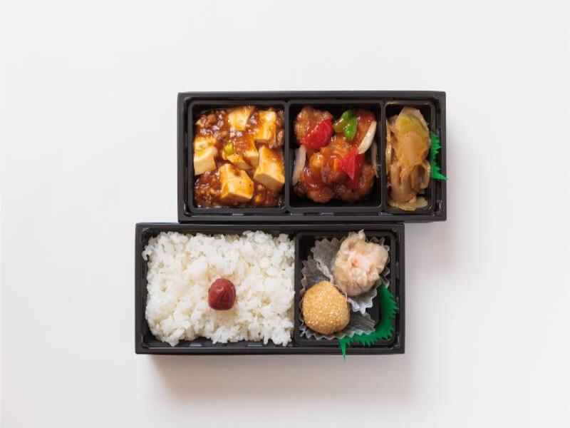 酢豚二段重中華弁当