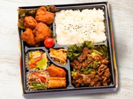 豚プルコギと唐揚げ弁当