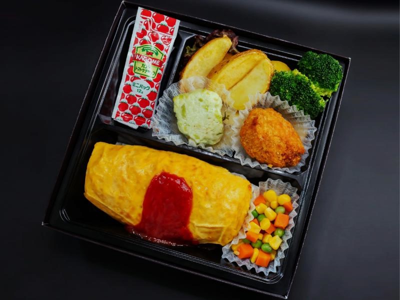 白トリュフが香るオムライス　御膳
