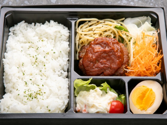 【お茶付き】ハンバーグ弁当