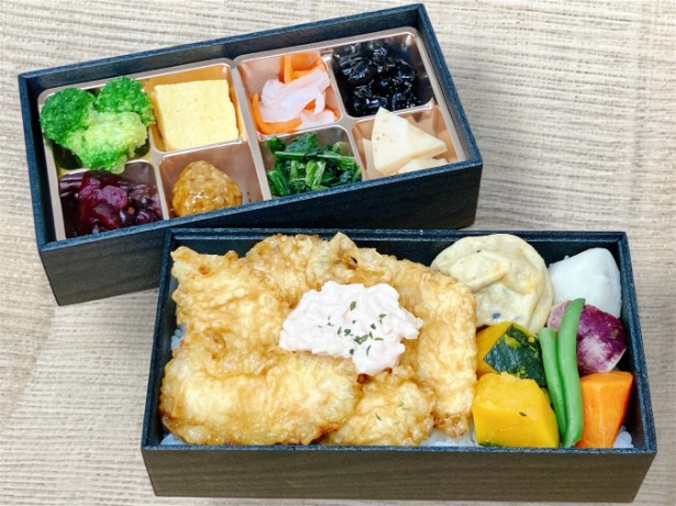 鶏天と彩り煮菜の和ごころ膳