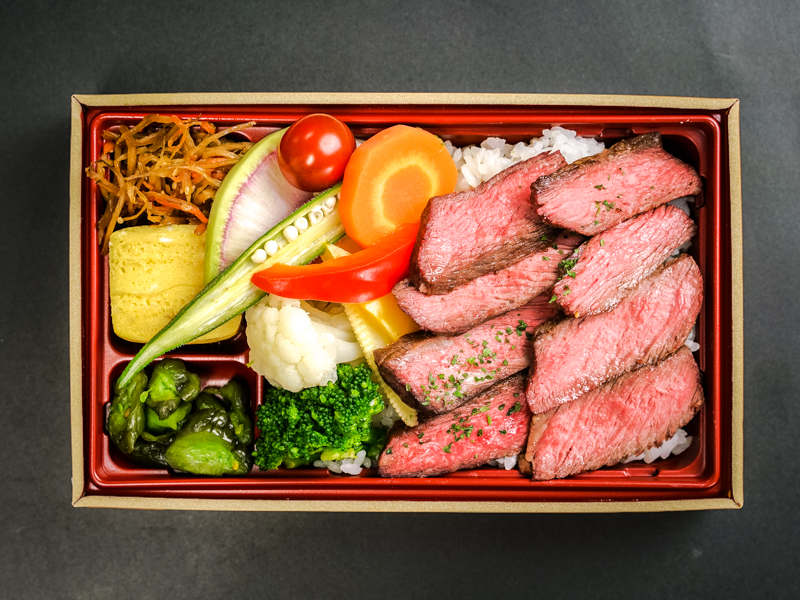 こだわり赤身牛ステーキ重