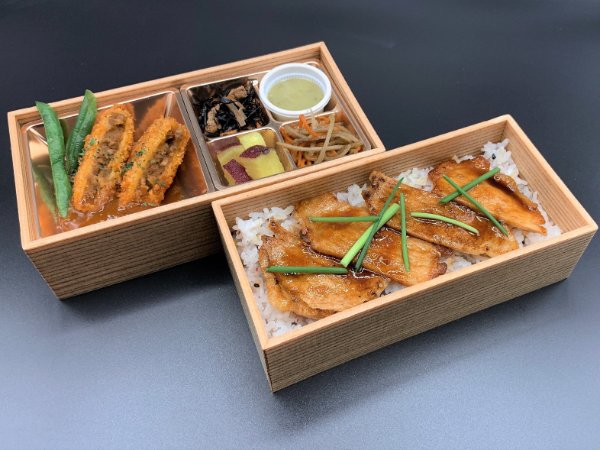 肉重【国産豚重＆和牛メンチカツ御膳】