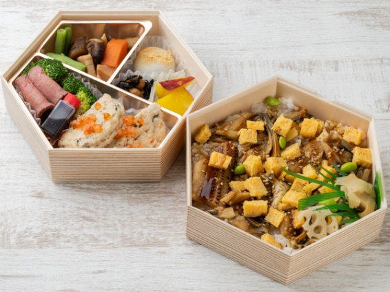 六角二段重・穴子