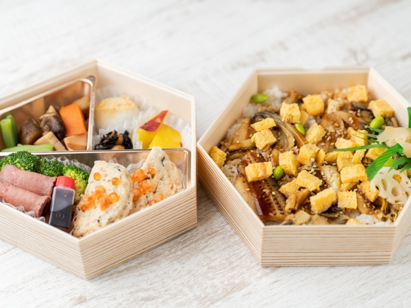 六角二段重・穴子