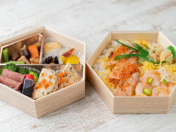 六角二段重・焼きハラス